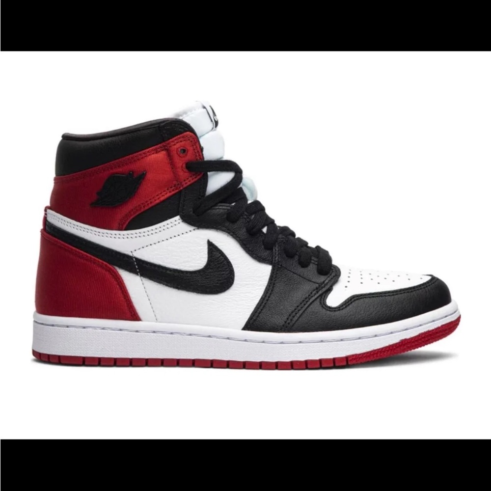 Air Jordan 1  High Satin Red